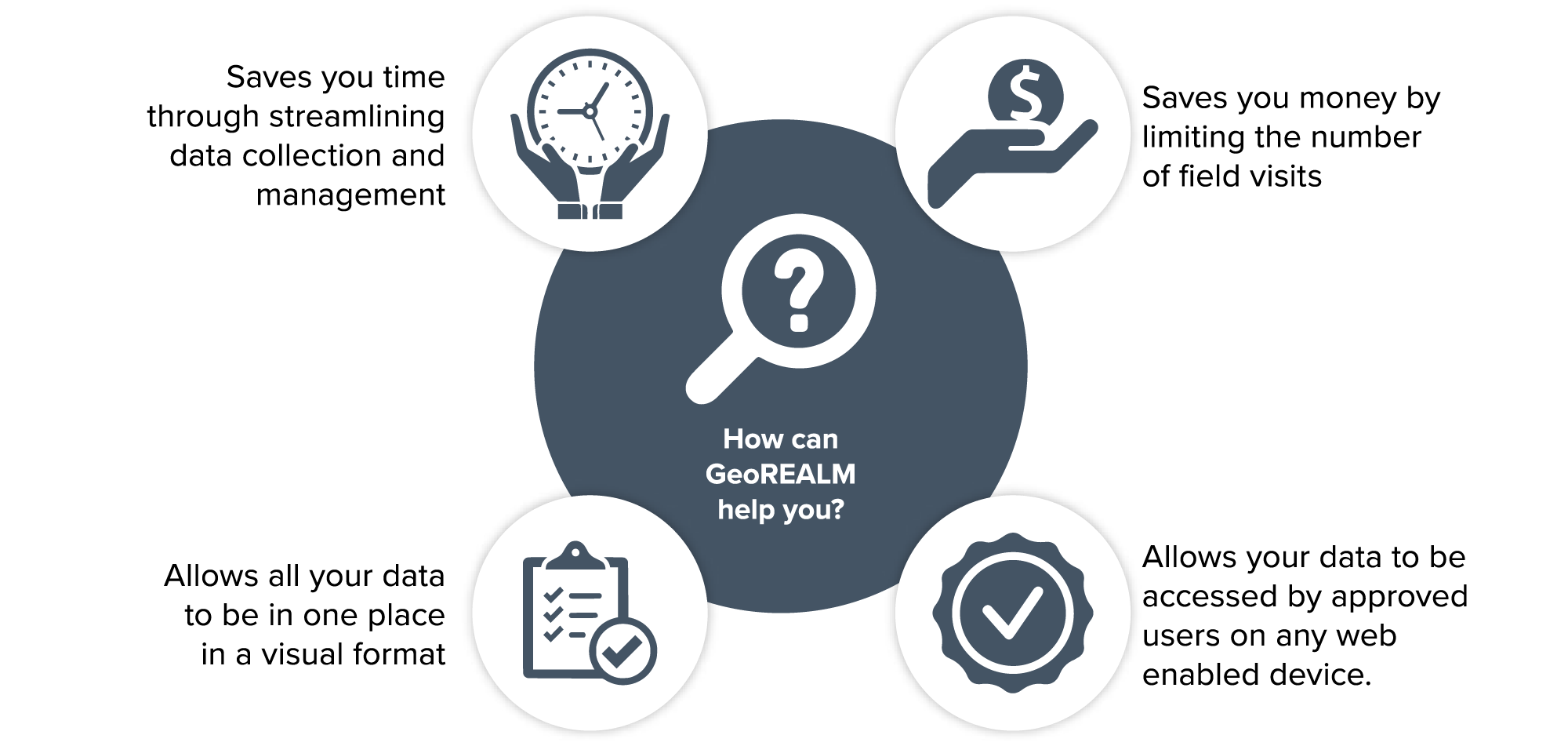 How Can GeoREALM Help icon